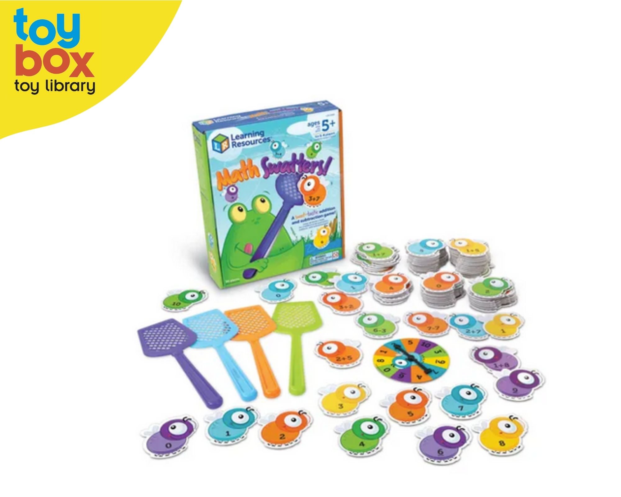 Math Swatters! A swat-tastic addition and subtraction game